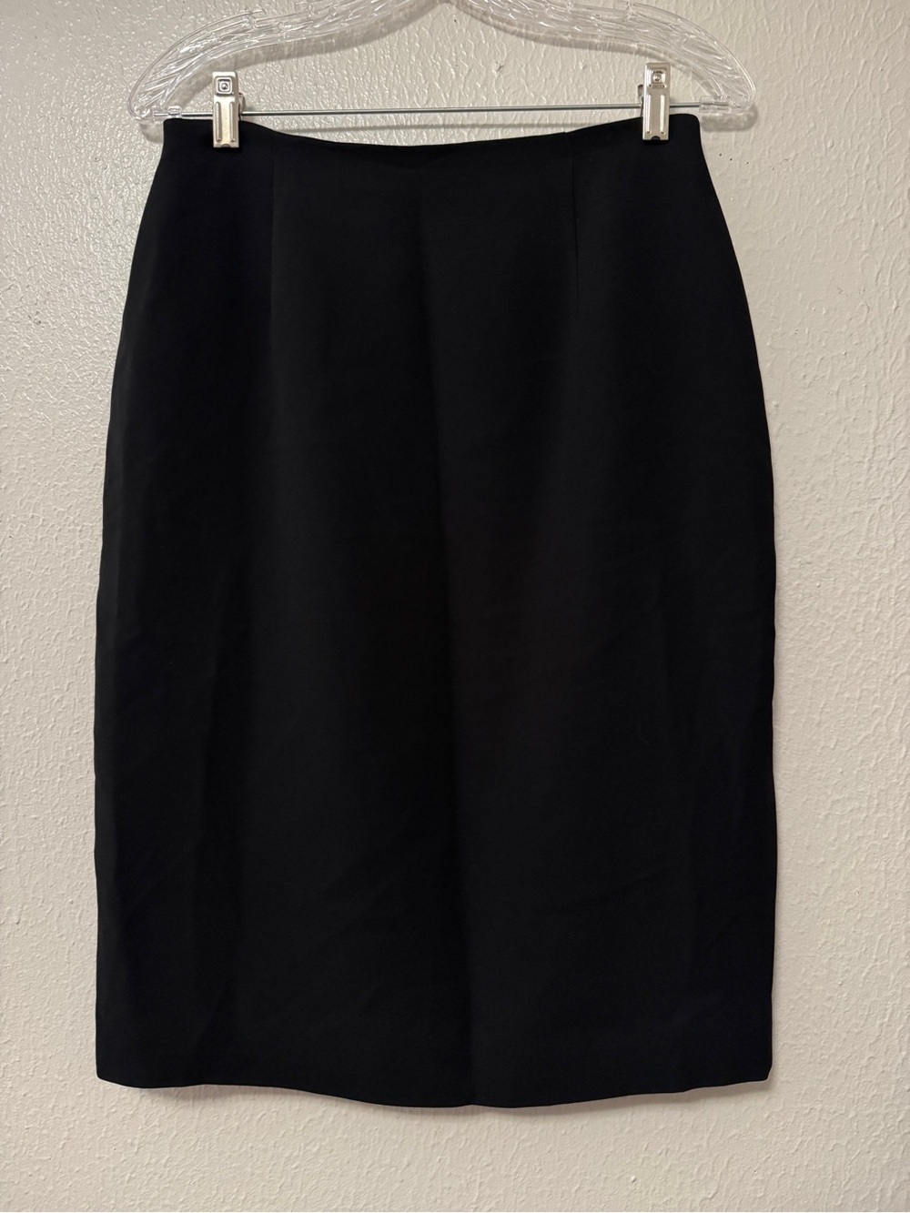 Talbots Black Tailored Pencil Skirt Size 8